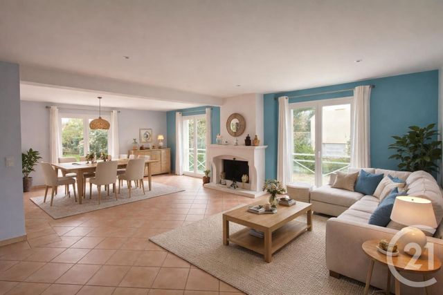 maison à vendre - 6 pièces - 165.25 m2 - CREPON - 14 - BASSE-NORMANDIE - Century 21 Ronco Immobilier