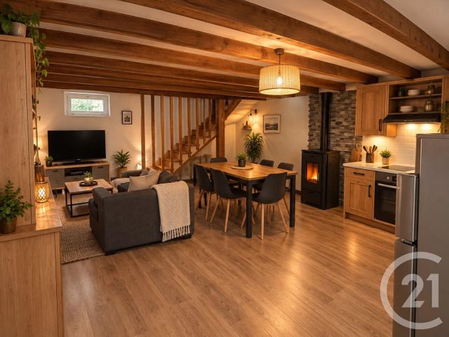 maison à vendre - 4 pièces - 73.35 m2 - COURSEULLES SUR MER - 14 - BASSE-NORMANDIE - Century 21 Ronco Immobilier